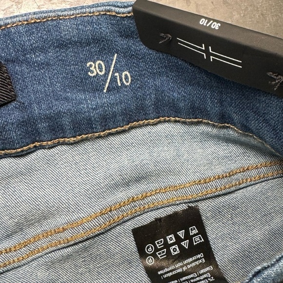 Liverpool Ankle Skinny Sienna 10/30 Pull-On Medium Blue Rinse Stretch - Picture 6 of 11